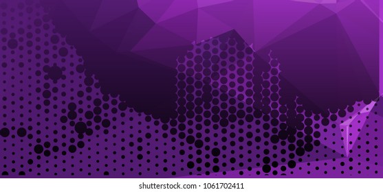 Abstract background with geometric elements. Vector clip art.