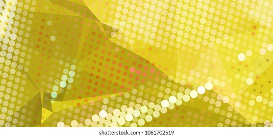 Abstract background with geometric elements. Vector clip art.