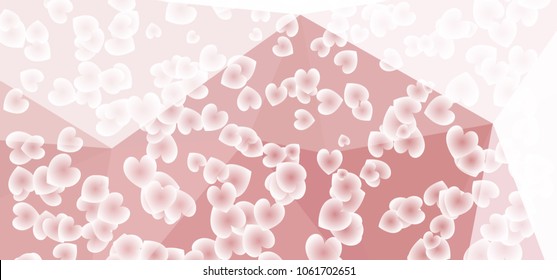 Abstract background with geometric elements. Vector clip art.