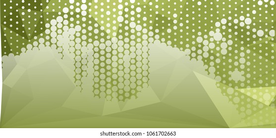 Abstract background with geometric elements. Vector clip art.