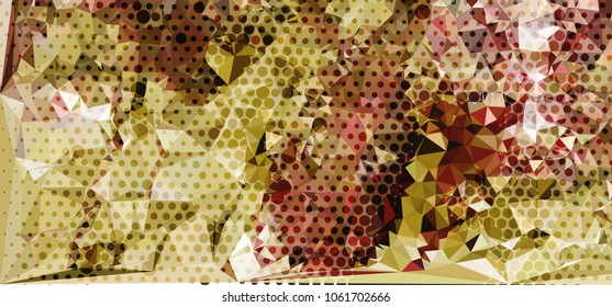 Abstract background with geometric elements. Vector clip art.