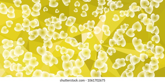 Abstract background with geometric elements. Vector clip art.