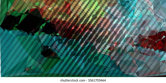 Abstract background with geometric elements. Vector clip art.