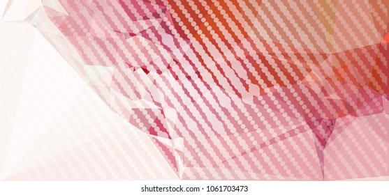 Abstract background with geometric elements. Vector clip art.