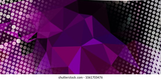 Abstract background with geometric elements. Vector clip art.