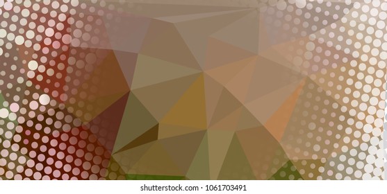Abstract background with geometric elements. Vector clip art.