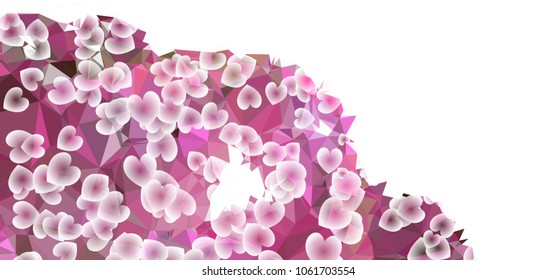 Abstract background with geometric elements. Vector clip art.