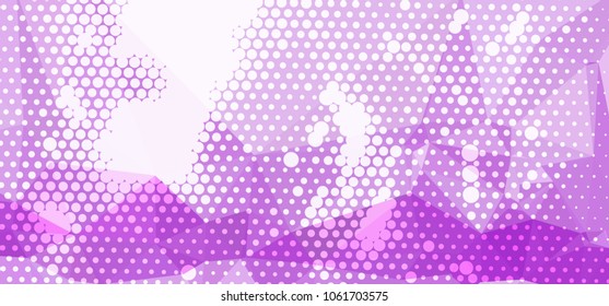 Abstract background with geometric elements. Vector clip art.