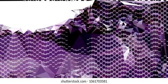 Abstract background with geometric elements. Vector clip art.