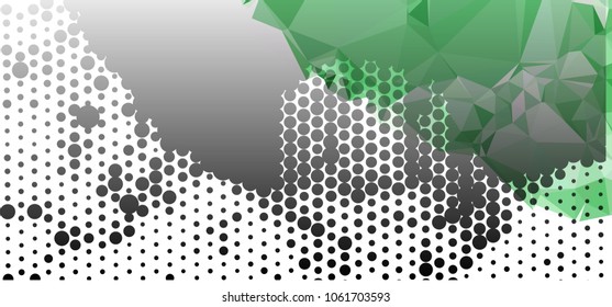 Abstract background with geometric elements. Vector clip art.