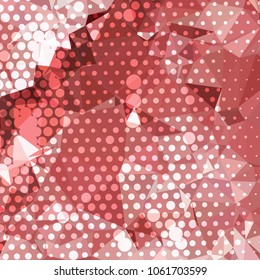 Abstract background with geometric elements. Vector clip art.