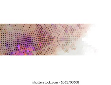 Abstract background with geometric elements. Vector clip art.