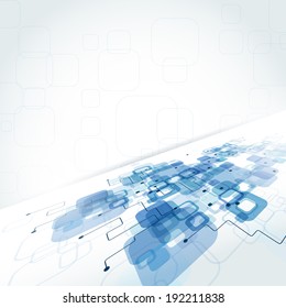 Abstract background with geometric elements. Vector illustration for your business presentation. Design template