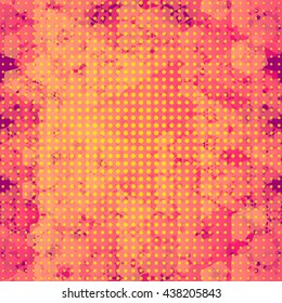 Abstract background with geometric elements. Vector glitch background. Colorful abstract background for your designs. 