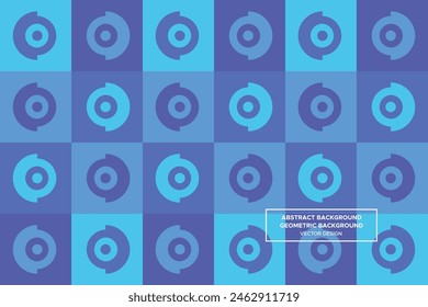 Abstrakter Hintergrund | Geometrischer Hintergrund (Eyes) - Muster, Profil, Broschüre, Website Design, Website Banner, Werbung, Poster, Bekleidung, Textilien, Innenarchitektur (4 Farben) - DL.2.14