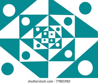 abstract background from geometric figures