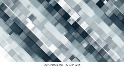 Abstract background with a geometric figures in the cold shades of gray and blue. Foggy morning.eps 10.