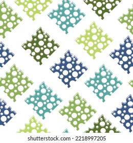 Abstract background with a geometric figures Hand drawn image