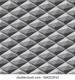 Abstract background with a geometric figures. Monochrome image.