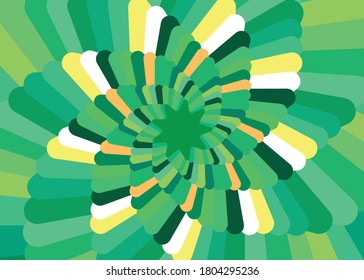 abstract background Geometric Gradation spiral