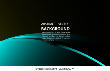 Abstrakter geometrischer Hintergrund-Farbverlauf in schwarz-blauem Himmelsverlauf mit elegantem und einfachem Stil, für Banner, Plakate und andere, Vektordesign eps10