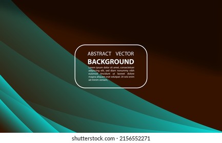 abstract background geometric gradient brown color gradient blue shadow overlay, for posters, banners, and others, vector design eps 10