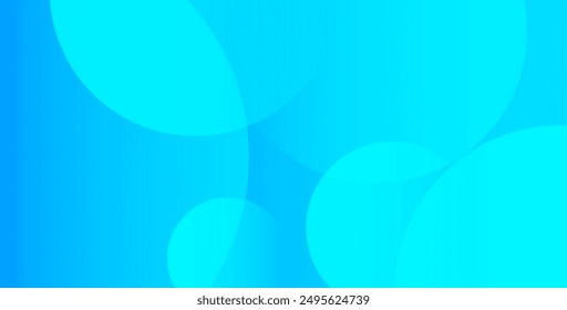 Abstract background with geometric gradient circle. Dynamic shapes composition. Vector illustration