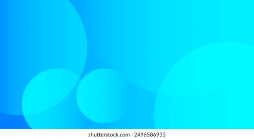 Abstract background with geometric gradient circle. Dynamic shapes composition. Vector illustration