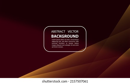 abstrakte, geometrische Farbverlauf-Maron-Orange-Schattenüberlagerung für Posterbanner und andere, Vektordesign eps10