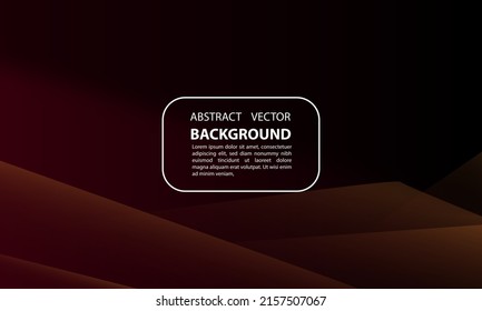 abstract background geometric gradient color maroon orange shadow overlay trendy illustration for poster banners and others, vector design eps 10