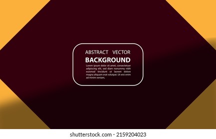 abstract background geometric gradient color maroon orange shadow overlay trendy modern futuristic, for posters, banners, vector design eps 10