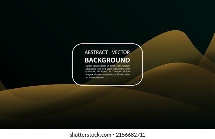 abstract background geometric gradient green color and orange shadow overlay trendy illustrasi for psoter, banner, and others, vector design eps 10