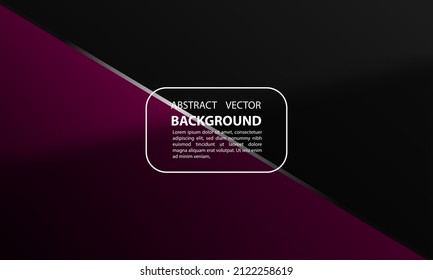 abstract background geometric gradient shadow overlay elegant and attractive purple color, for templates, posters, banners, and others, vector design copy space area eps 10