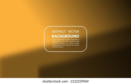 abstract background geometric gradient shadow overlay elegant and attractive orange color, for templates, posters, banners, and others, vector design copy space area eps 10