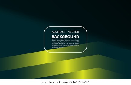 abstract background geometric gradient shadow overlay emerald green and yellow colors with modern trendy futuristic style for posters, banners, vector design eps 10