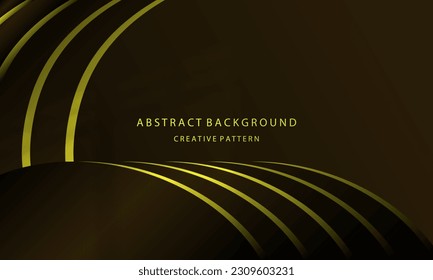 abstract background geometric gradient shape wave liquid brown color copy space area for poster presentation elegant simple attractive eps 10