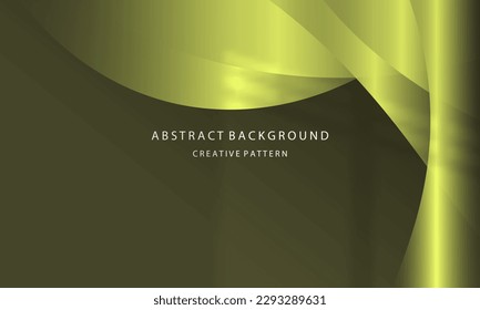 abstract background geometric gradient transparan wave shape color yellow pastel simple elegant attractive eps 10