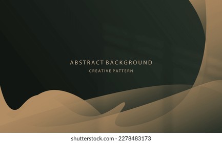 abstract background geometric gradient transparent liquid waves elegant simple minimalist color cream desert pastel eps 10