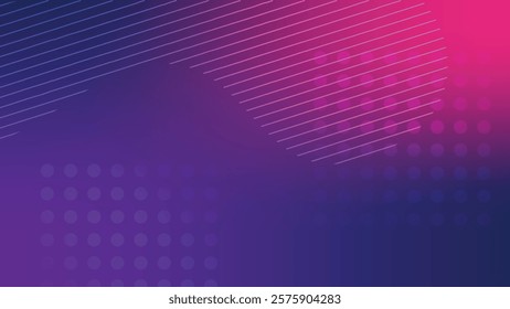 abstract background with geometric graphic shape pattern on pink and purple