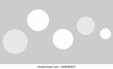 Abstract background with geometric grey circle. Design abstract pattern with circles, dots. vector illustration