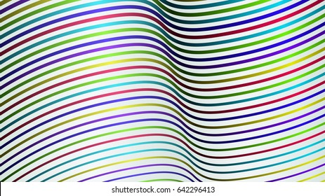 Abstract background with geometric halftone design in various colors