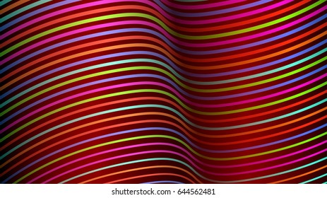Abstract background with geometric halftone design in various colors