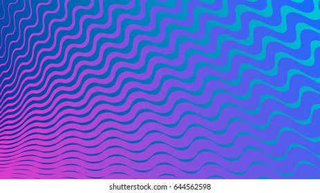 Abstract background with geometric halftone design in blue and pink colors