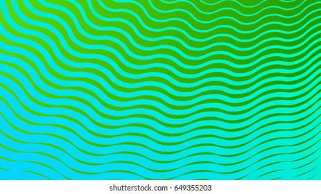 Abstract background with geometric halftone design in turquoise colors