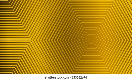 Abstract background with geometric halftone design in yellow color
