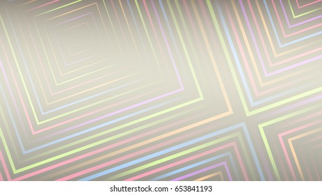 Abstract background with geometric halftone design in various color