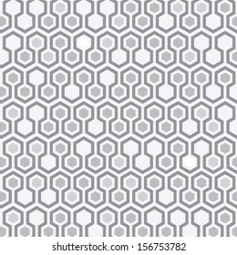 Abstract background, geometric hexagon seamless pattern