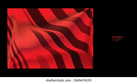 The abstract background from geometric illustration  design element, Eps 10 vector