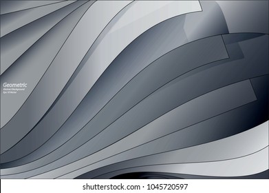 The abstract background from geometric illustration  design element, Eps 10 vector