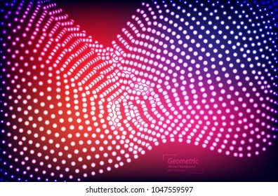 The abstract background from geometric illustration  design element, Eps 10 vector